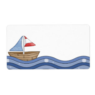 Sailboat-Label