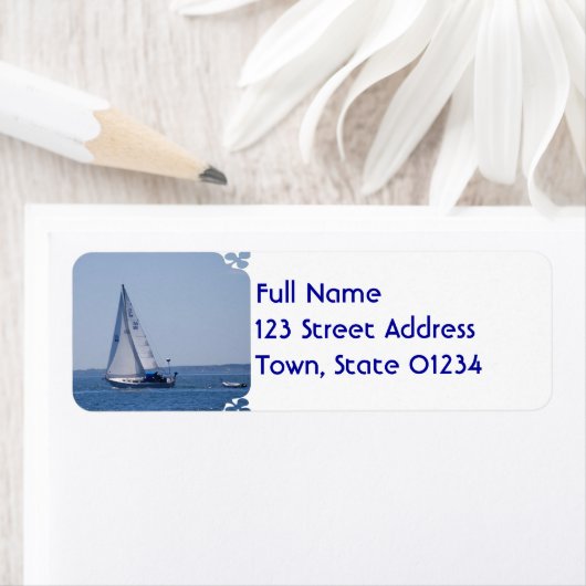 Sailboat Mailing Labels (Insitu)