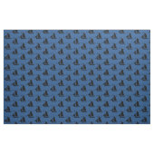 Sailboat Nautical Blue Fabric Stoff (Yard (91,4 cm))