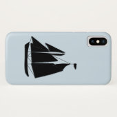 Sailboat Nautical Case-Mate iPhone Hülle (Rückseite (Horizontal))