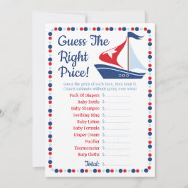 Sailboat Nautical rät den richtigen Preis Baby Gam