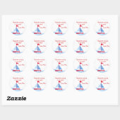Sailboat Nautical Stickers (Blatt)