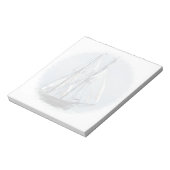 Sailboat Notepad (2) Größen Notizblock (Rotiert)