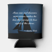 Sailboat Ocean Blue Quote Dosenkühler (Vorderseite)