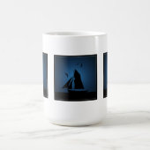 Sailboat Ocean Blue Tasse (Mittel)