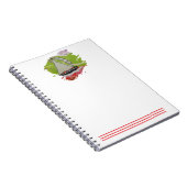 Sailboat Paintstroke Notizblock (Rechte Seite)