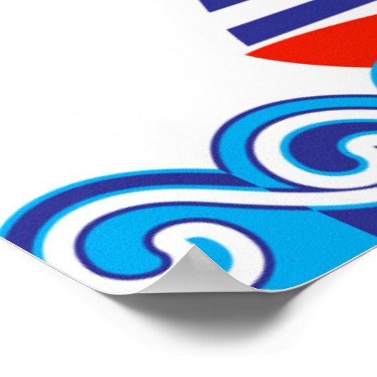 Sailboat Pair Poster (Ecke)