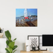 Sailboat Palais Sur Mer 2008 Poster (Heimbüro)