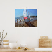 Sailboat Palais Sur Mer 2008 Poster (Küche)