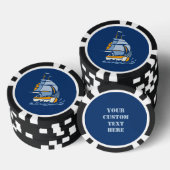 Sailboat-Poker Pokerchips (Stapel)
