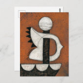 Sailboat Postcard Postkarte (Vorne/Hinten)