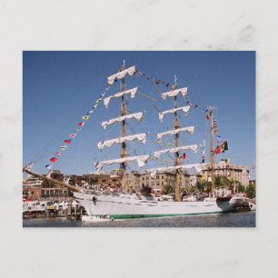 Sailboat Postcard Postkarte
