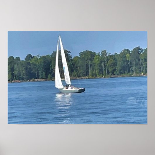 Sailboat Poster (Vorne)