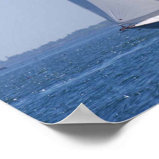 Sailboat Poster (Ecke)