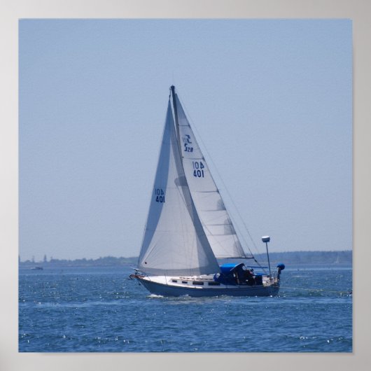 Sailboat Poster (Vorne)