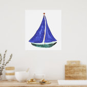 Sailboat Posters & Prints Poster (Küche)
