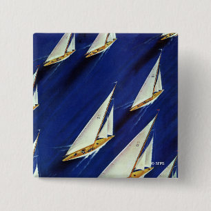 Sailboat Regatta by Ski Weld Button