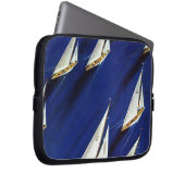 Sailboat Regatta by Ski Weld Laptopschutzhülle (Vorne Rechts)