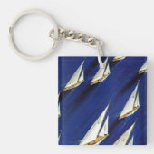 Sailboat Regatta by Ski Weld Schlüsselanhänger (Vorderseite)