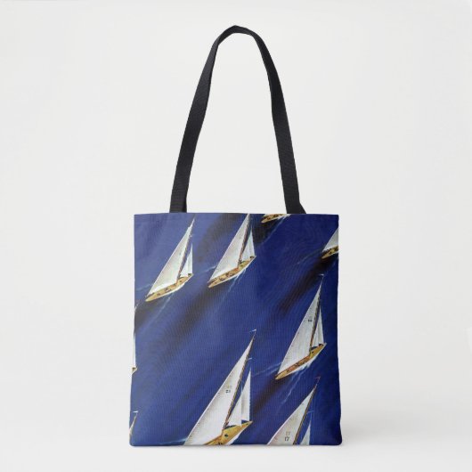 Sailboat Regatta by Ski Weld Tasche (Vorderseite)