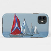 Sailboat Regatta Case-Mate iPhone Hülle (Rückseite (Horizontal))