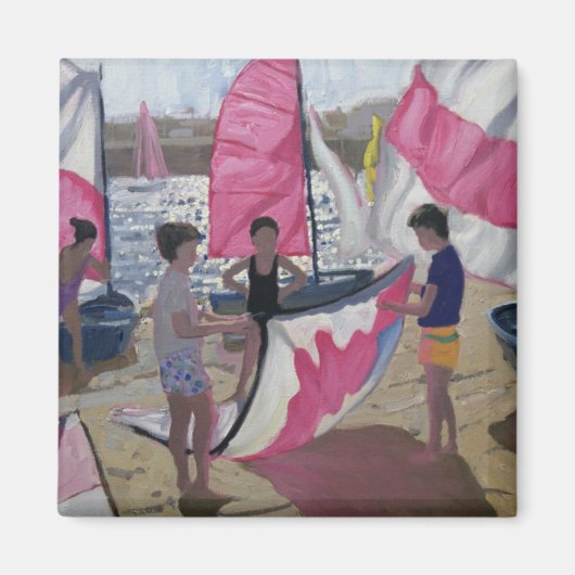 Sailboat Royan Frankreich 1992 Magnet (Vorne)