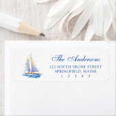 Sailboat-Rücksendeadresse (Insitu)