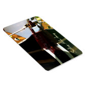 Sailboat Rudder Reflections Flexi Magnet (Rechte Seite)