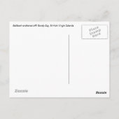 Sailboat @ Sandy Cay Postkarte (Rückseite)