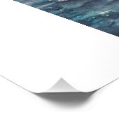 Sailboat Sea Sun Reflection Glossy Poster 20x25 (Ecke)