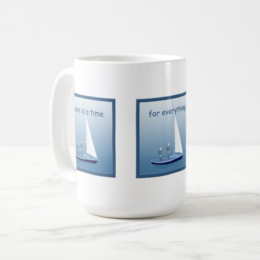Sailboat Segelfahrer Segelfahrer Gebete Funny Mug Kaffeetasse (Vorderseite Links)