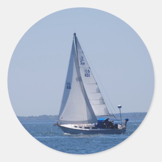 Sailboat Stickers (Vorderseite)