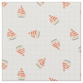 Sailboat summer checker  stoff (Nahaufnahme)