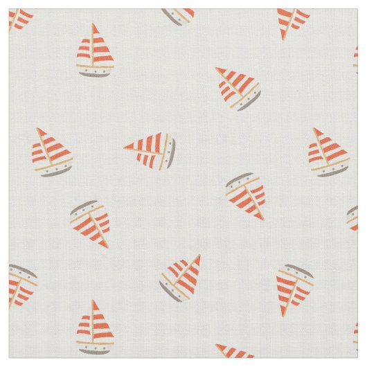 Sailboat summer checker  stoff (Nahaufnahme)
