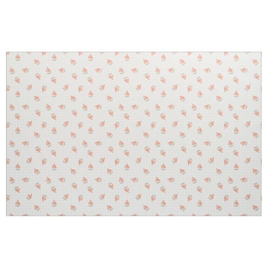 Sailboat summer checker  stoff (Fat Quarter (45,7 x 55,9 cm))