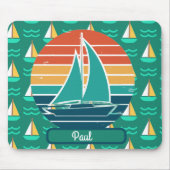 Sailboat Summer Mousepad (Vorne)