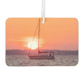 Sailboat Sunrise Autolufterfrischer (Rückseite)