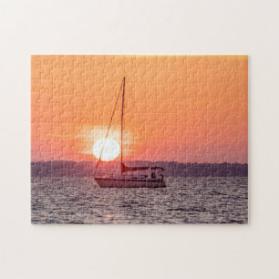 Sailboat Sunrise Puzzle