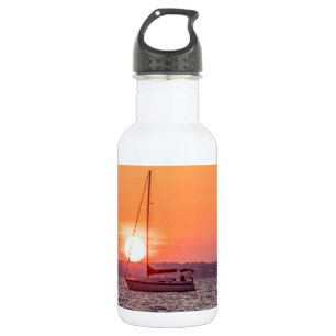 Sailboat Sunrise Stainless Steel Water Bottle Edelstahlflasche