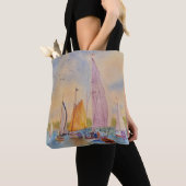 Sailboat Sunset Segelboot Tasche (Von Nahem)