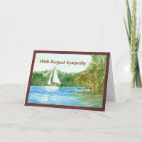 Sailboat Sympathy Card