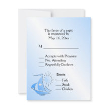 Sailboat Theater UAWG mit Menü Auswahl an Entree