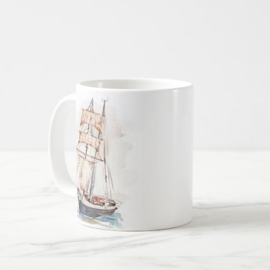Sailboat . Veleiro Kaffeetasse (Vorderseite Links)
