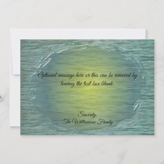 Sailboat Vielen Dank auf Banderas Bay 0884 Dankeskarte (Rückseite)