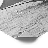 Sailboat Vigilant 1893 Poster (Ecke)