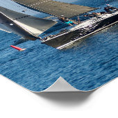 Sailboats Entering Channel. Marina Del Rey, CA Poster (Ecke)