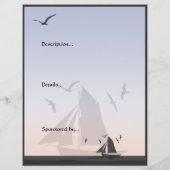 Sailboats Event Flyer (Hinten)