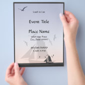 Sailboats Event Flyer (Hand)
