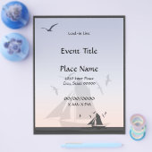 Sailboats Event Flyer (Einzeln)