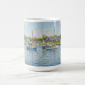 Sailboats Impressionism New England Kaffeetasse (Mittel)